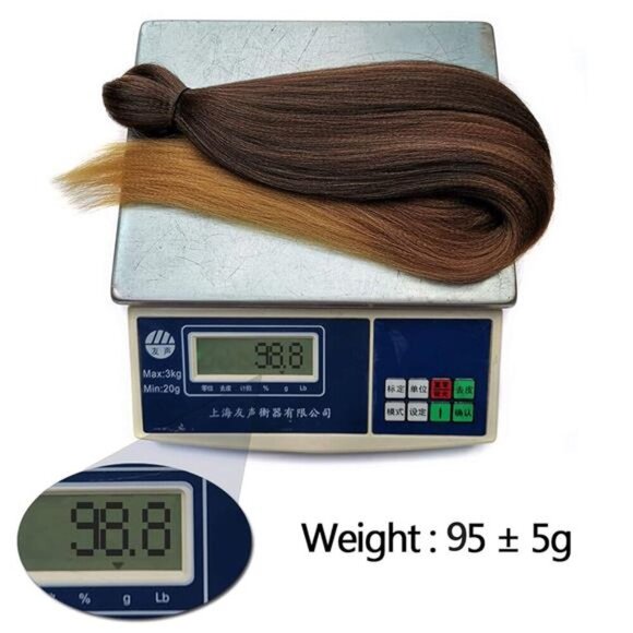 Liang Dian Pre Stretched Braiding Hair Ombre 30 Inch 8 Packs Synthetic Crochet - Picture 5 of 7